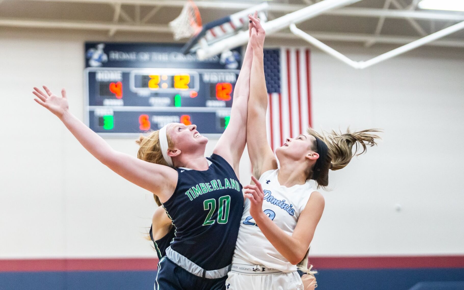St. Dominic vs. Timberland girls basketball